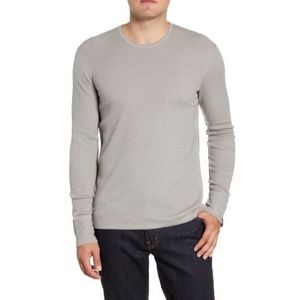 Rag & Bone Davis Wool Linen Slim Fit Crewneck Sweater